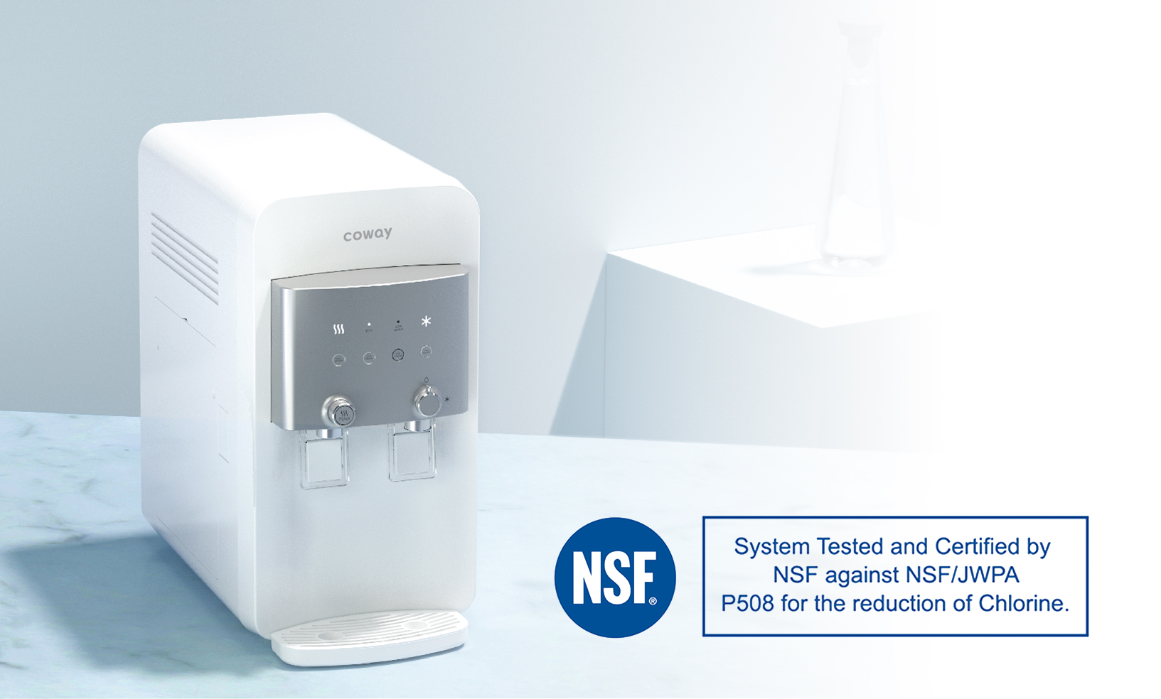 Coway Neo Plus Water Purifier Mendapatkan Sertifikasi NFS untuk Performa Pemurnian Air pada Area dengan Tekanan Air Rendah