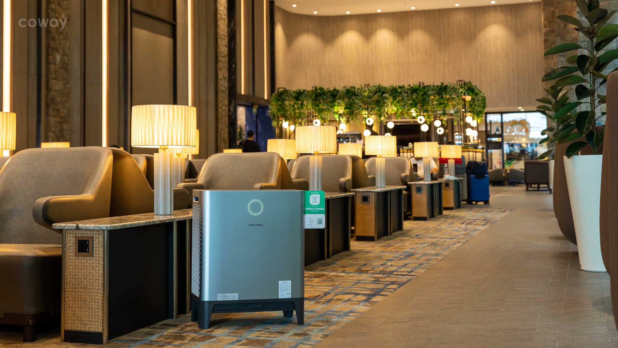 Hadir di Saphire - Plaza Premium Lounge, Kini Lebih Aman Traveling bersama Coway